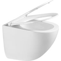 Унитаз Point Сатурн подвесной с сиденьем Микролифт арт-PN41901 — фото 2, Подвесные унитазы