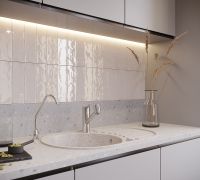 Кухонная мойка Domaci Бьелла DMC-18L арт-DMC-18L-328 бежевая — фото 3, Кухонные мойки