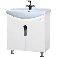 Тумба под раковину Bellezza Лагуна 65 Белая арт-4632110240012 — фото 1, Тумбы под раковину