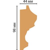 Товар: Багет Decomaster 2900x98x44 мм арт-916-397 - фото 2 Багет Decomaster 2900x98x44 мм арт-916-397 — фото 2, Багеты