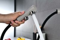 Товар: Смеситель для кухни Paulmark Serpentine Серый арт-Se213222-GR - фото 14 Смеситель для кухни Paulmark Serpentine Серый арт-Se213222-GR — фото 14, Смесители для кухни