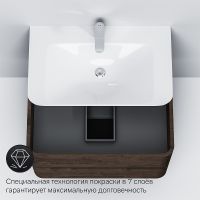 Тумба под раковину AM.PM Sensation 80 подвесная Табачный дуб арт-M30FHX0802TF — фото 6, Тумбы под раковину