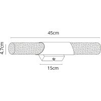 Подсветка для зеркал Artelamp Aqua-Bastone Белая Черная арт-A2470AP-2BK — фото 2, Подсветки