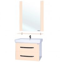 Тумба под раковину Bellezza Рокко 80 подвесная Бежевая Белая арт-4635313670075 — фото 2, Тумбы под раковину