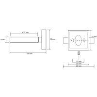 Держатель для фена Bemeta Beta Хром арт-132117012 — фото 3, Держатели для фена