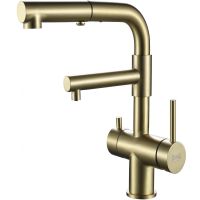 Товар: Смеситель для кухни ZorG Inox Бронза арт-SZR-3216 BRONZE - фото 1 Смеситель для кухни ZorG Inox Бронза арт-SZR-3216 BRONZE — фото 1, Смесители для кухни