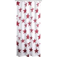 Товар: Штора для ванны Ridder Star 180х200 Красная арт-403306 - фото 2 Штора для ванны Ridder Star 180х200 Красная арт-403306 — фото 2, Шторы для ванной