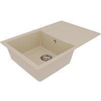 Кухонная мойка Lemark Imandra 760 Бежевая арт-9910026 — фото 2, Кухонные мойки