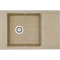 Кухонная мойка Aquaton Делия 78 Песочный арт-1A715132DE220 — фото 3, Кухонные мойки