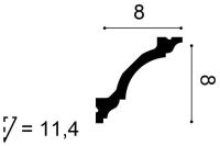 Товар: Карниз Orac Decor 2000x80x80 мм арт-C213F - фото 3 Карниз Orac Decor 2000x80x80 мм арт-C213F — фото 3, Карнизы