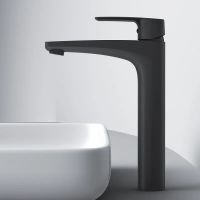 Смеситель для раковины AM.PM Gem Черный матовый арт-F90A92022 — фото 11, Смесители для раковины