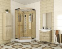 Душевая кабина Niagara Luxe NG- 100x100 с гидромассажем арт-7717G — фото 2, Душевые кабины