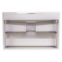 Тумба под раковину Style Line Бергамо 80 подвесная Белая антискрейч арт-СС-00002322 — фото 4, Тумбы под раковину