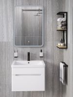 Зеркало Runo Руан 60 с подсветкой с сенсорным выключателем арт-00-00001288 — фото 4, Зеркала в ванную комнату