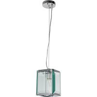 Подвесной светильник Divinare Ostin Прозрачный Хром арт-1100/02 SP-1 — фото 1, Подвесные светильники
