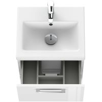 Товар: Тумба под раковину Cersanit Melar 50 подвесная Белая арт-64127 - фото 8 Тумба под раковину Cersanit Melar 50 подвесная Белая арт-64127 — фото 8, Тумбы под раковину