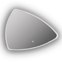 Зеркало Континент Jazz 900х700 с подсветкой с сенсорным выключателем арт-ЗЛП617 — фото 2, Зеркала в ванную комнату