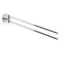 Полотенцедержатель Langberger Burano двойной Хром арт-11008C — фото 1, Полотенцедержатели