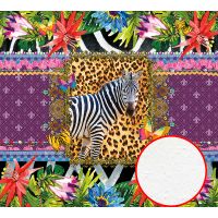 Фреска Ortograf Животные 10704 Фактура бархат FX Флизелин (3*2,7) Разноцветный, Животные/Цветы/Абстракция арт-10704 (бархат FX) — фото 1, Фрески