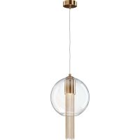 Подвесной светильник Maytoni Pendant Flusso Прозрачный Бронза арт-P095PL-01BZ1 — фото 1, Подвесные светильники