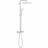 Душевая система Grohe Tempesta Cube 250 с термостатом Хром арт-26689001 — фото 2, Душевые стойки