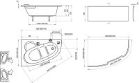 Товар: Акриловая ванна Ravak Asymmetric 170x110 R без гидромассажа арт-C491000000 - фото 4 Акриловая ванна Ravak Asymmetric 170x110 R без гидромассажа арт-C491000000 — фото 4, Акриловые ванны