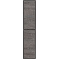 Шкаф пенал Aquanet Милан 35 подвесной Дуб рошелье арт-336387 — фото 2, Пеналы для ванной комнаты