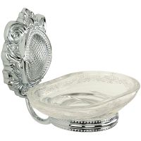 Мыльница Migliore Cleopatra Хром арт-16651 — фото 1, Мыльницы