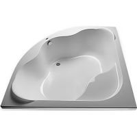 Акриловая ванна Marka One Afrodita 140х140 без гидромассажа арт-01аф1414 — фото 3, Акриловые ванны