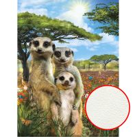 Фреска Ortograf Животные 17021 Фактура флок FLK Флизелин (2*2,7) Разноцветный, Животные/Цветы/Пейзаж арт-17021 (флок FLK) — фото 1, Фрески