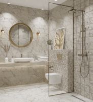 Керамогранит Primavera Elise Beige carving 60х60 см арт-CR110 — фото 2, Керамогранит