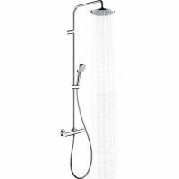 Душевая система Hansgrohe Vernis Blend Showerpipe с термостатом Хром арт-26276000 — фото 2, Душевые стойки