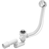 Слив-перелив Berges полуавтомат Хром арт-051009 — фото 1, Сливы-переливы