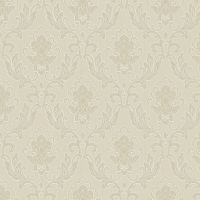 Обои Bernardo Bartalucci Ragazza Винил на флизелине (1,06*10,05) Бежевый, Дамаск арт-5039-2 — фото 1, Обои для стен