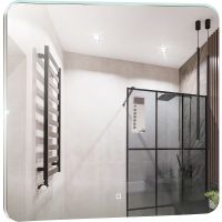 Зеркало Silver Mirrors Паллада 80 с подсветкой с сенсорным выключателем арт-LED-00002750 — фото 2, Зеркала в ванную комнату