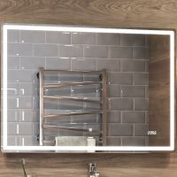 Зеркало Vigo Geometry Comfort 100 с подсветкой с сенсорным выключателем арт-z.GEO.100.Comfort — фото 1, Зеркала в ванную комнату