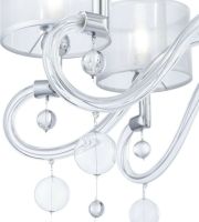 Люстра Maytoni Neoclassic Bubble Dreams Белая Хром арт-MOD603-06-N — фото 2, Люстры