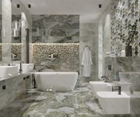 Керамогранит Primavera Hypnose Grey high glossy 60х60 см арт-GR112 — фото 2, Керамогранит