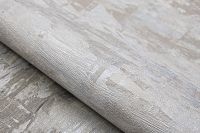 Обои Solo Graphic Винил на флизелине (1,06*10) Бежевый/Серебряный, Штукатурка арт-SL8756-23 — фото 3, Обои для стен