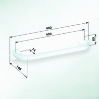 Поручень Bemeta Help Белый арт-301100404 — фото 1, Поручни для ванной