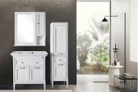 Зеркало ASB-Woodline Гранда 60 Белое с патиной Серебро арт-11483 — фото 6, Зеркала в ванную комнату