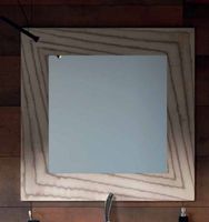 Зеркало Clarberg Papyrus Wood 100 Светлое дерево арт-Pap-w.02.10/LIGHT — фото 2, Зеркала в ванную комнату