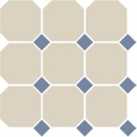 Керамогранит Top Cer Octagon White/Blue Cobait Dots 30x30 см арт-OCT16 DOT11 — фото 1, Керамогранит