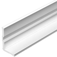 Профиль алюминиевый Arlight Base накладной для полок Серебристый арт-026688 — фото 1, Профили для светодиодных лент