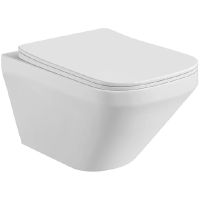 Комплект унитаза с инсталляцией Aquatek с сиденьем Микролифт и Белой клавишей смыва арт-SET AQUATEK ЛИРА-009 4в1 — фото 2, Комплекты унитаз + инсталляция