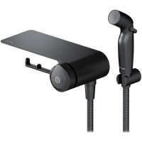 Товар: Гигиенический душ со смесителем AM.PM X-Joy TouchReel Черный матовый арт-F0H85A822 - фото 5 Гигиенический душ со смесителем AM.PM X-Joy TouchReel Черный матовый арт-F0H85A822 — фото 5, Гигиенические души