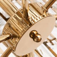 Люстра Divinare Medea Прозрачная Золото арт-1684/01 SP-10 — фото 2, Люстры