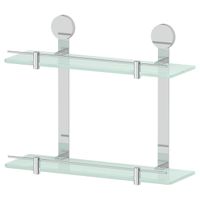 Стеклянная полка Artwelle Harmonie Хром арт-HAR 037 — фото 1, Полки для ванной и душа