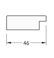 Зеркало Evoform Definite 131х71 в багетной раме - Мозаика хром 46 мм арт-BY 3292 — фото 6, Зеркала в ванную комнату