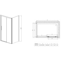 Товар: Душевой уголок Vincea Soft 160x100 профиль Хром стекло прозрачное арт-VSR-3SO1016CL - фото 6 Душевой уголок Vincea Soft 160x100 профиль Хром стекло прозрачное арт-VSR-3SO1016CL — фото 6, Прямоугольные душевые уголки